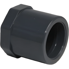 Charlotte Pipe and Foundry 837-420 4 inch x 2 inch SCH 80 PVC Flush Reducer Bushing, Spigot x Socket