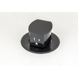 HUBBELL Hubbell RCT200BK 15A Kit KTCN CNTR RCPT SURF BLACK