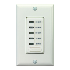 INTERMATIC Intermatic EI205LA Electronic Countdown Timer Auto Shut-Off In-Wall 5/15/30/45/60 Minute