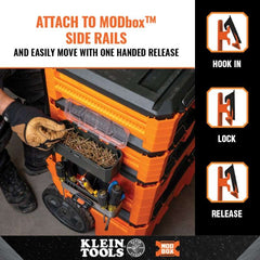 KLEIN TOOLS Klein Tools 54815MB MODbox Parts Bin Rail Attachment