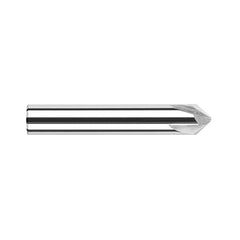 Harvey Tool 18415 HAR 3/8x2.1/2 30DEG 3F S/E Carb Chamfer Mill Tip 0.060