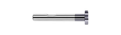 Harvey Tool 838570-C3 Corner Radius Keyseat Cutter, 1-1/2 in Dia Cutter, 0.25 in W Cutting, 3-1/2 in OAL, 3/4 in Dia Shank Reduced Shank