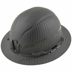 KLEIN TOOLS Klein Tools 60345 Hard Hat Premium Karbn Pattern Non-Vented Full Brim Class E