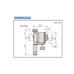 Mitutoyo 141-208 MTI 2-8 ID Micrometer .001 Grads