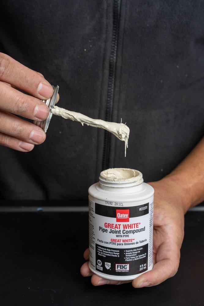 OATEY Oatey 31231 Great White Pipe Joint Compound With PTFE 8 oz