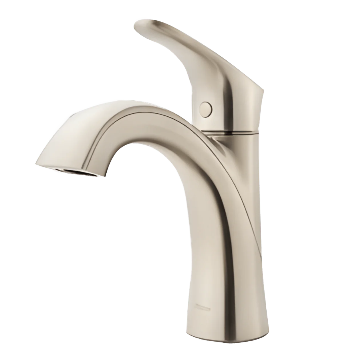 PFISTER Pfister LG42WR0K Weller Single Handle Centerset Bathroom Sink Faucet in Brushed Nickel