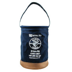 KLEIN TOOLS Klein Tools 5104FR Flame-Resistant Canvas Bucket 100 lb Capacity (12 in Dia) Replacement MPN