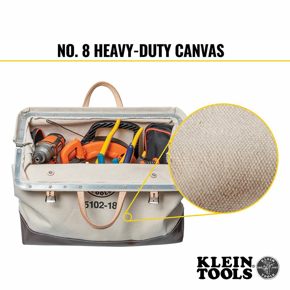 KLEIN TOOLS Klein Tools 5102-18 Tool Bag 18-Inch