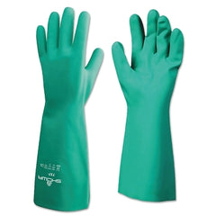 Showa 737-09 Nitrile Disposable Gloves, 22 mil, Size 9/Large