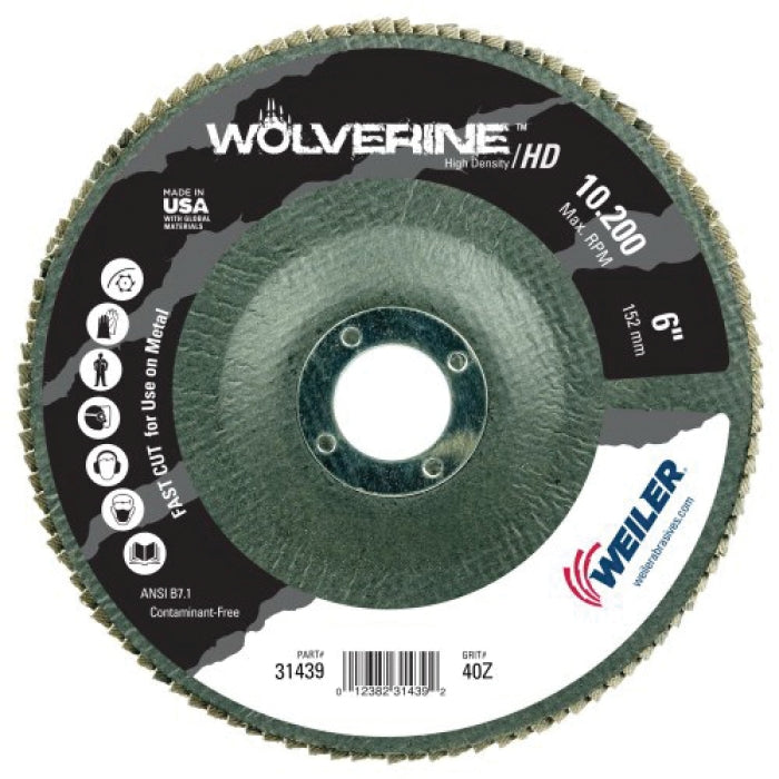 WEILER 31439 FLAP DISCS