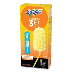 Swiffer 82074 Extension Handle with Refill Cloth in Yellow