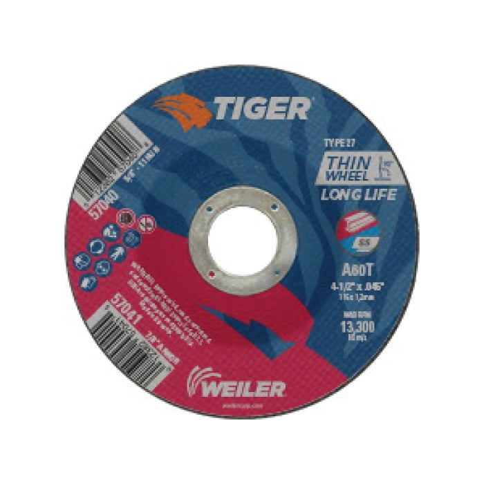 WEILER 57041 GRINDING & CUT OFF WHEELS