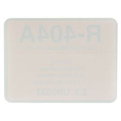 Diversitech 04404 Refrigerant Label R404A 10/PK