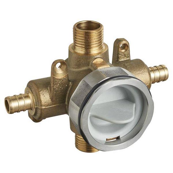 AMERICAN STANDARD American Standard RU107 Flash Shower Valve with PEX Inlets and Universal Outlets for Crimp Ring System