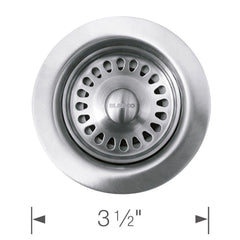 BLANCO BLANCO 441093 3-1/2 in. Stainless Steel Basket Strainer