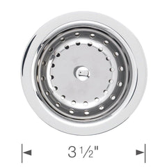 BLANCO BLANCO 440029 Deluxe 3-1/2 in. Stainless Steel Basket Strainer