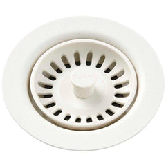 ELKAY Elkay LKQS35PA Plastic Disposer Flange with Basket Strainer and Stopper in Parchment