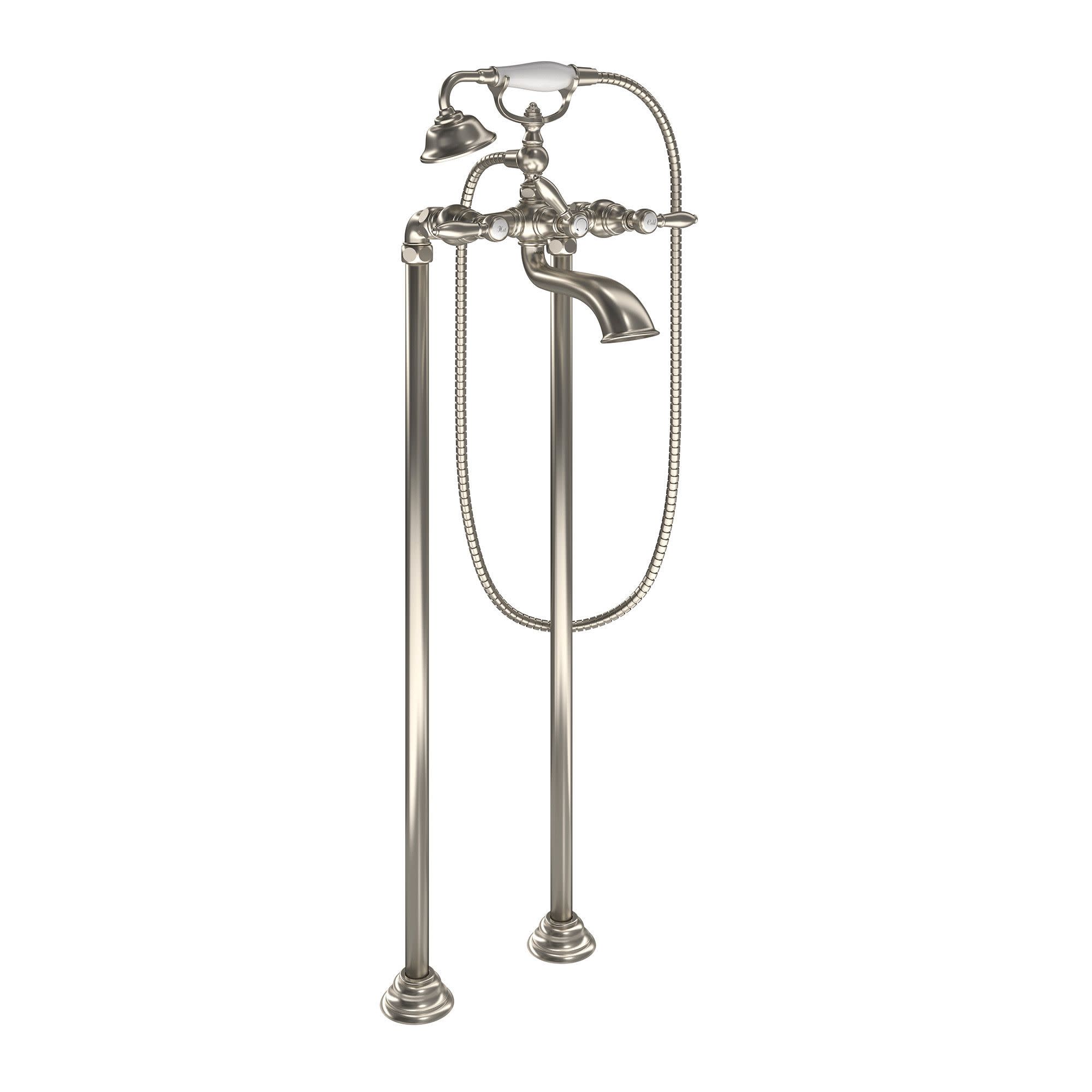MOEN Moen TS25105BN Weymouth Floor Mount Tub Filler Riser in Brushed Nickel