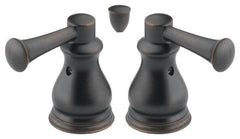 DELTA FAUCET Delta Faucet H269-RB Venetian Bronze Metal 2-Lever Handle Faucet Handle Set