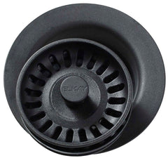 ELKAY Elkay LKQD35BK Polymer Disposer Flange with Removable Basket Strainer Black