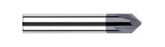Harvey Tool 981215-C3 HAR 3/8x4 30DEG 3F ALTIN S/E CARB CHAMFER MILL TIP.060