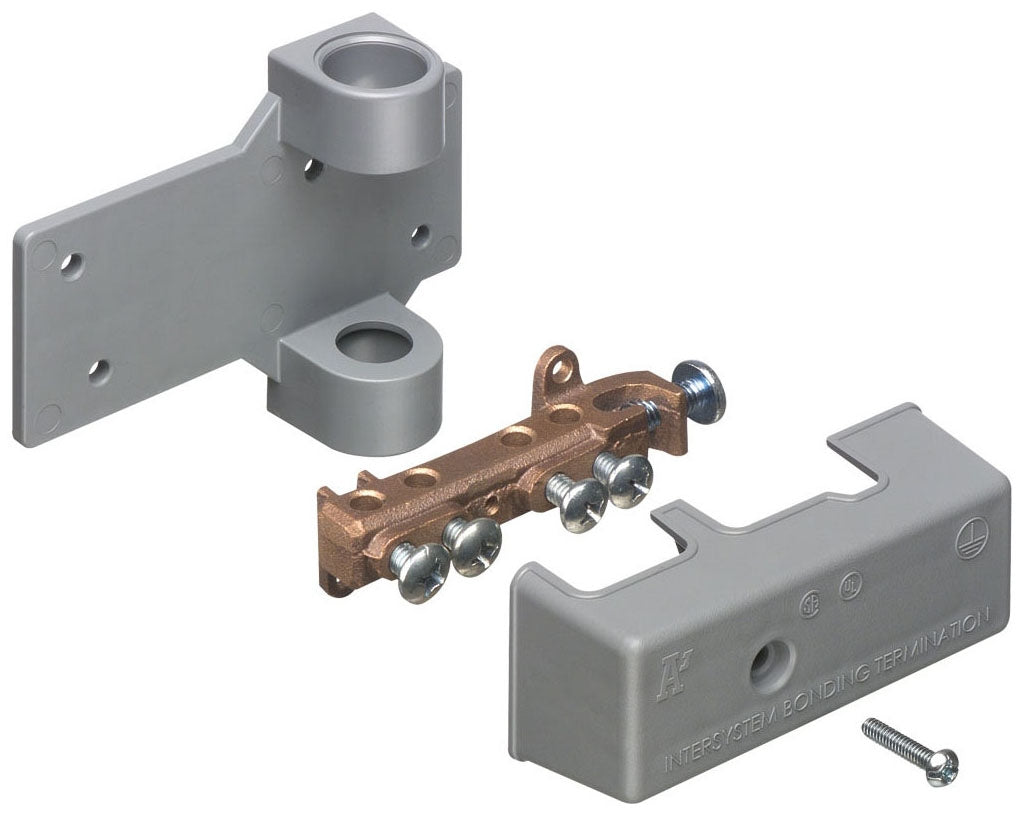 ARLINGTON Arlington GBB50P Intersystem Grounding Bridge With PVC Adapter 0.872 in L x 3.383 in W