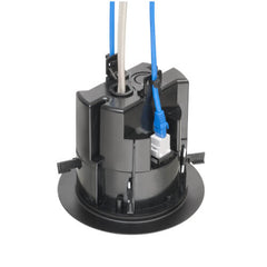 Arlington FLBR5420BL Floor Box Kit, 1-Gang, 2 LV Ports, Black