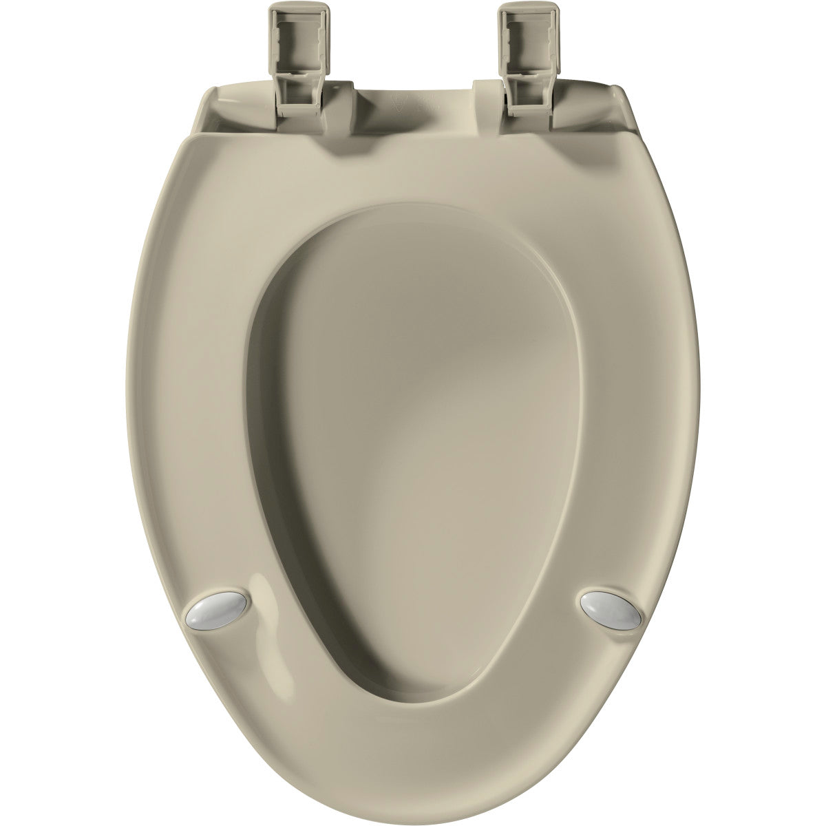 BEMIS Bemis 1200E4-006 Affinity Elongated Plastic Toilet Seat in Bone
