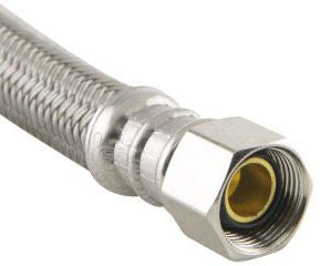 BRASSCRAFT BrassCraft B1-16DLF Speedi Plumb PLUS 3/8 x 7/8 x 16 inch Lead-Free Compression x Ballcock Connector