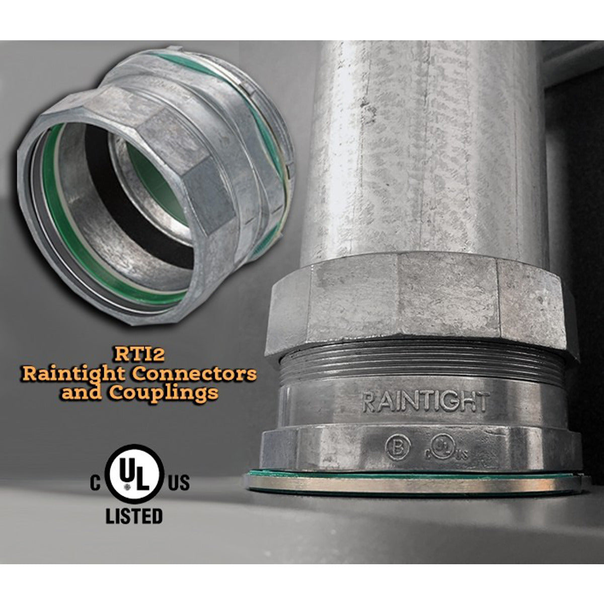BRIDGEPORT Bridgeport 259-RTI2 Connector Compression 4in Die Cast Zinc