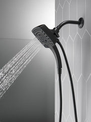 DELTA FAUCET Delta Faucet 58474-BL In2Ition Multi Function Hand Shower in Matte Black