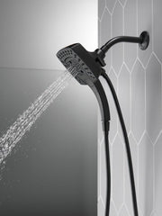 DELTA FAUCET Delta Faucet 58474-BL In2Ition Multi Function Hand Shower in Matte Black