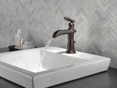 DELTA FAUCET Delta Faucet 554LF-RB Victorian Single Handle Channel Bathroom Faucet 1.2 GPM 4-1/8 Inch