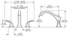 DELTA FAUCET Delta Faucet T2792-SS Roman Tub Faucet Trim