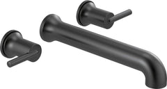 DELTA FAUCET Delta Faucet T5759-BLWL Contemporary Two Handle Wall Mount Filler in Matte Black (Trim Only) R3500-WL