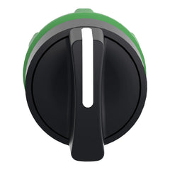 Schneider Electric ZB5AD7 Head for Selector Switch Harmony XB5 Plastic Black 22mm 3 Positions Spring Return