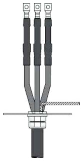 3M 3M 7621-T-110-3-RJS Indoor 3 Conductor Cables Inside Cabinet Termination Kit