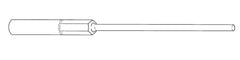 3M 3M SC0010 Stem Connector 35 kVAC 1/0 AWG Conductor 1/4 in Dia x 6 in L