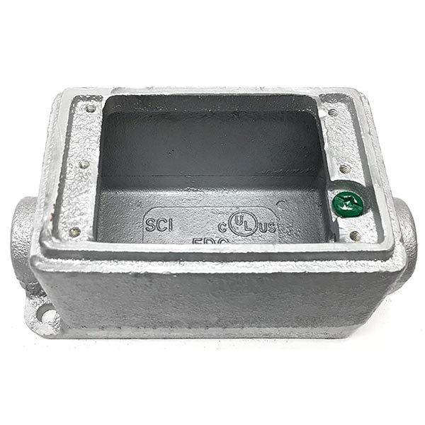 APPLETON Appleton FDC-1-75L BOX DVC 2 1 2 3/4IN 3/4IN TAPERED THD KO