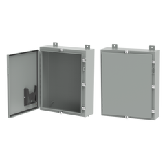 NVENT Hoffman A20H24BLP Wall-Mount Type 4 Enclosure 20.00x24.00x8.00