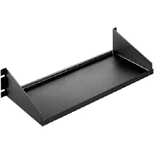 NVENT Hoffman ESH1917 Enclosure Rack Shelf, Single Sided, Solid, 2-Rack Unit, 75 Lb Load, 19 Width x 17 Depth x 3.74 Height