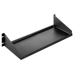 NVENT Hoffman ESH1917 Enclosure Rack Shelf, Single Sided, Solid, 2-Rack Unit, 75 Lb Load, 19 Width x 17 Depth x 3.74 Height