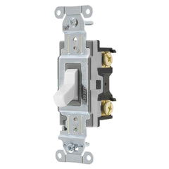 HUBBELL WIRING Hubbell Wiring Device-Kellems CS115W 15A 120/277V SP Toggle Switch