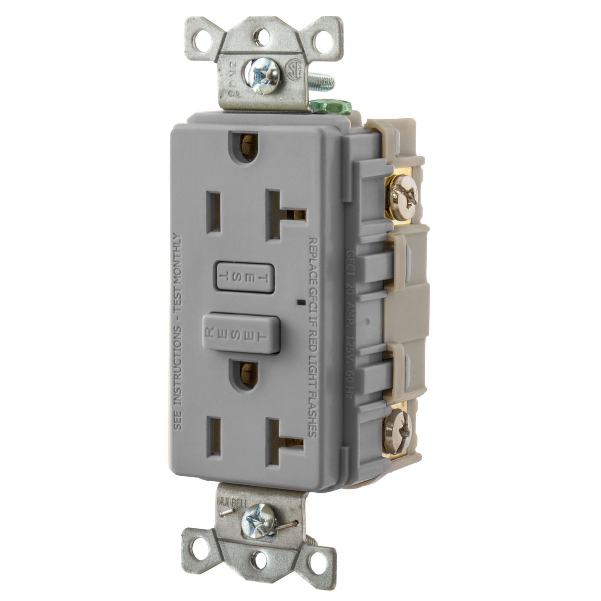 HUBBELL WIRING GF20GY CIRCUIT BREAKERS