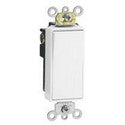 LEVITON Leviton 5691-2W Decora Plus Rocker Single-Pole AC Quiet Switch 15 Amp 120/277 Volt