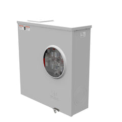 MILBANK Milbank U4184-X Single Position Meter Socket 200 Amp 3 Phase Ringless Lever 7 Term OH and UG with Side Wireway 600V