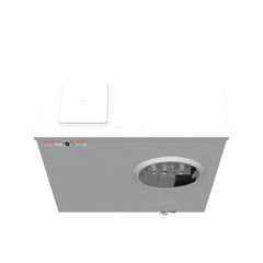 MILBANK Milbank U4184-X Single Position Meter Socket 200 Amp 3 Phase Ringless Lever 7 Term OH and UG with Side Wireway 600V
