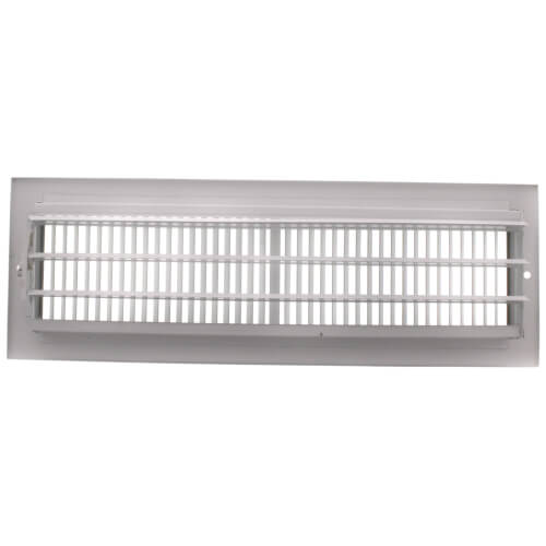 HART & COOLEY Hart & Cooley 10827 Register, 14 x 4 Steel 2-Way MS Valve Sidewall / Ceiling Supply 661 Model