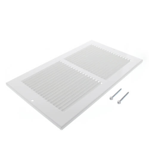 HART & COOLEY Hart & Cooley 43117 Return Air Grille 12 x 6 Steel 1/3 Fin Spacing