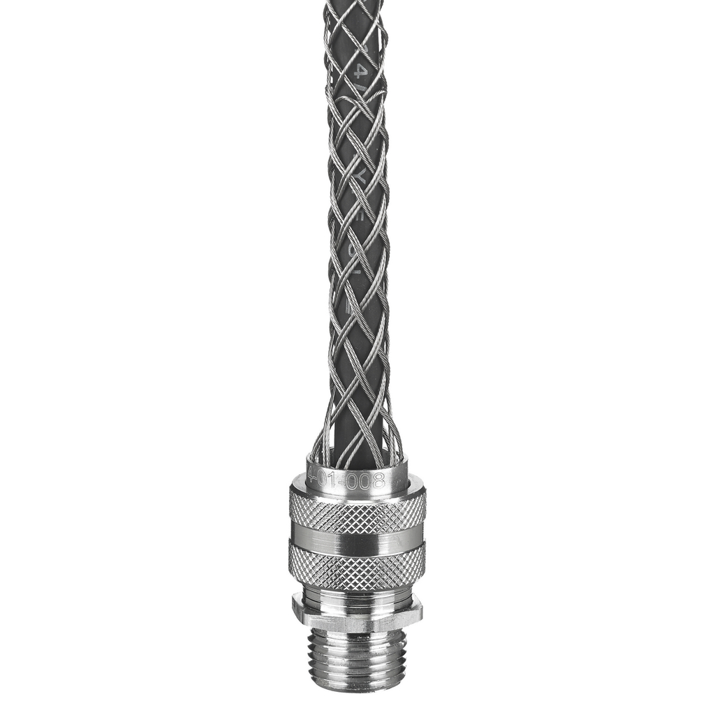 HUBBELL Hubbell Wiring Device-Kellems 07401021 Deluxe Cord Grip - Straight Male Thread (1 NPT)